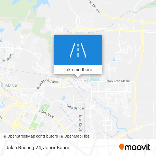 Jalan Bacang 24 map