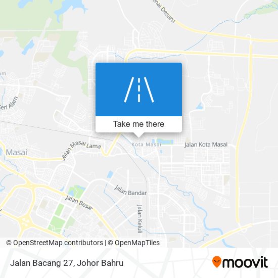 Jalan Bacang 27 map