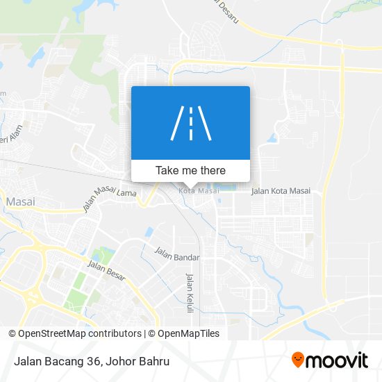 Jalan Bacang 36 map