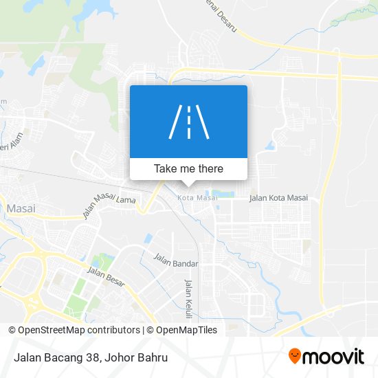 Jalan Bacang 38 map