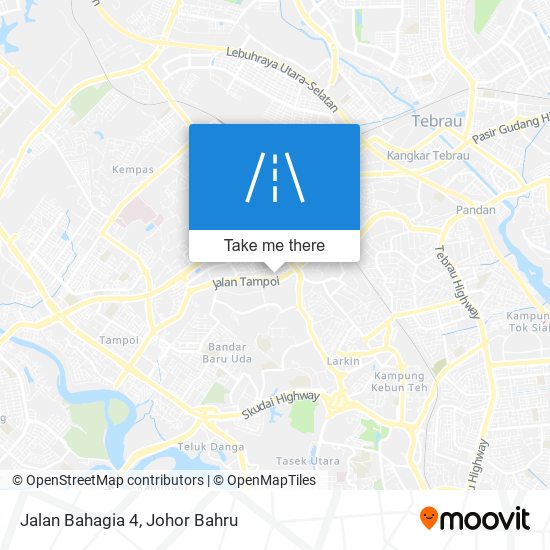 Jalan Bahagia 4 map