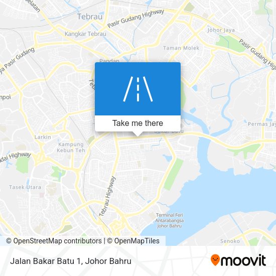 Jalan Bakar Batu 1 map