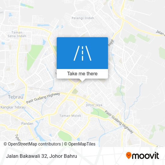 Jalan Bakawali 32 map