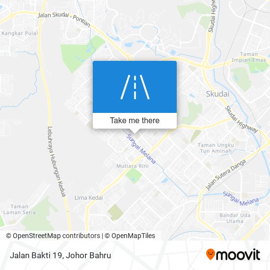 Jalan Bakti 19 map