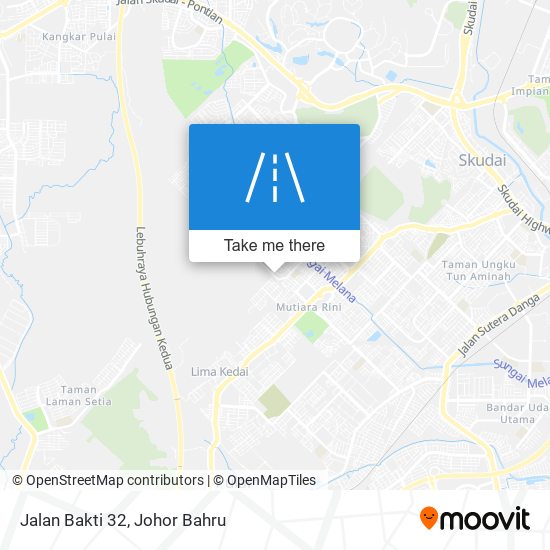 Jalan Bakti 32 map