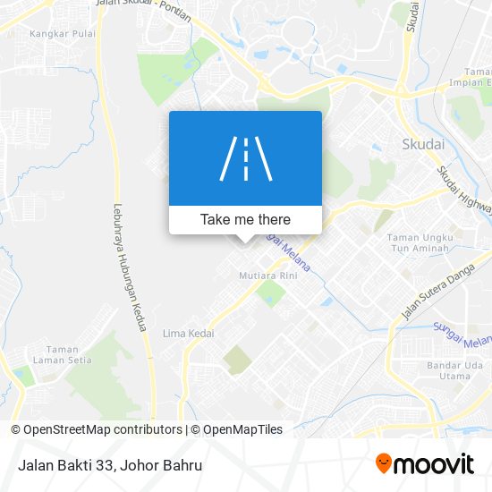 Jalan Bakti 33 map