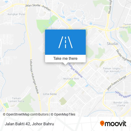 Jalan Bakti 42 map