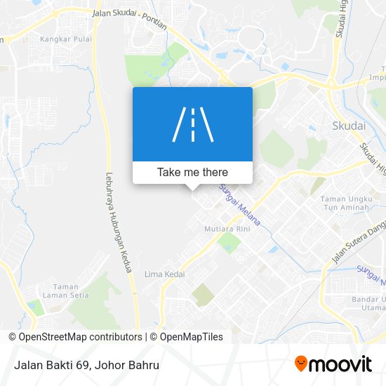 Jalan Bakti 69 map