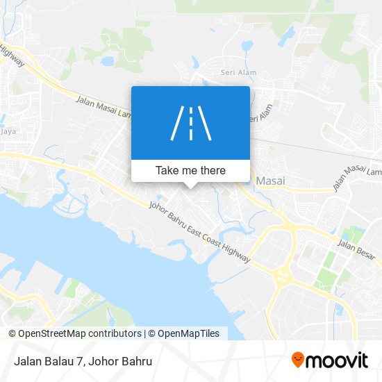 Jalan Balau 7 map