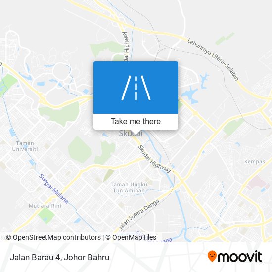 Jalan Barau 4 map