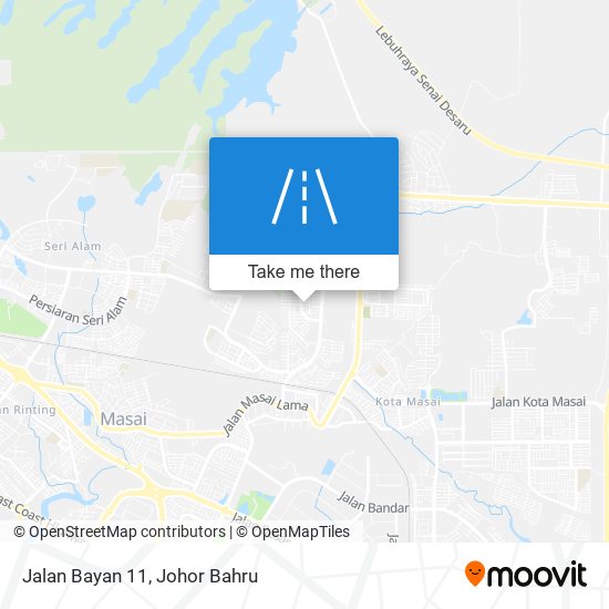 Jalan Bayan 11 map