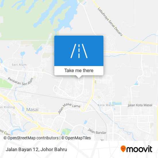 Jalan Bayan 12 map