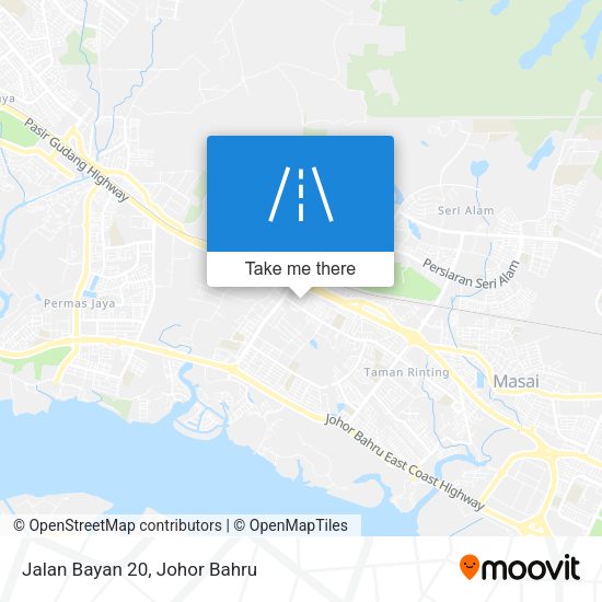 Jalan Bayan 20 map