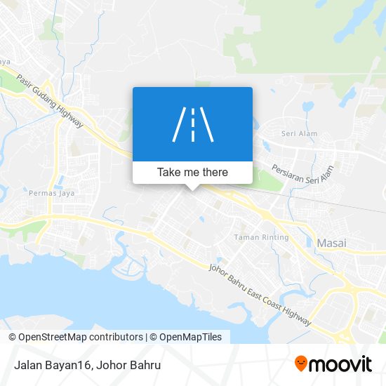 Jalan Bayan16 map