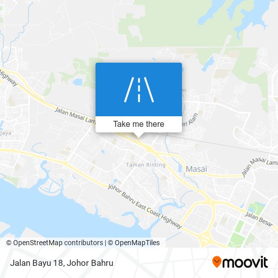 Jalan Bayu 18 map