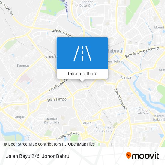 Jalan Bayu 2/6 map