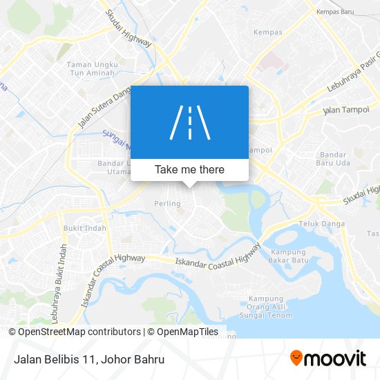 Jalan Belibis 11 map