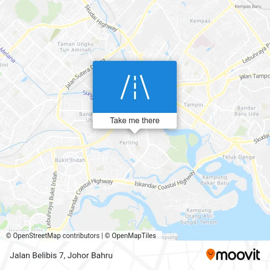 Jalan Belibis 7 map