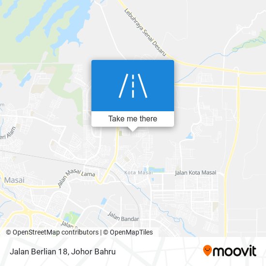 Jalan Berlian 18 map