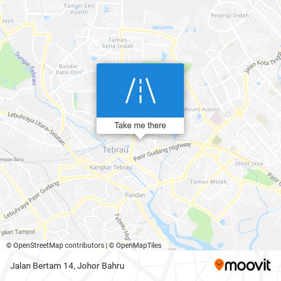 Jalan Bertam 14 map