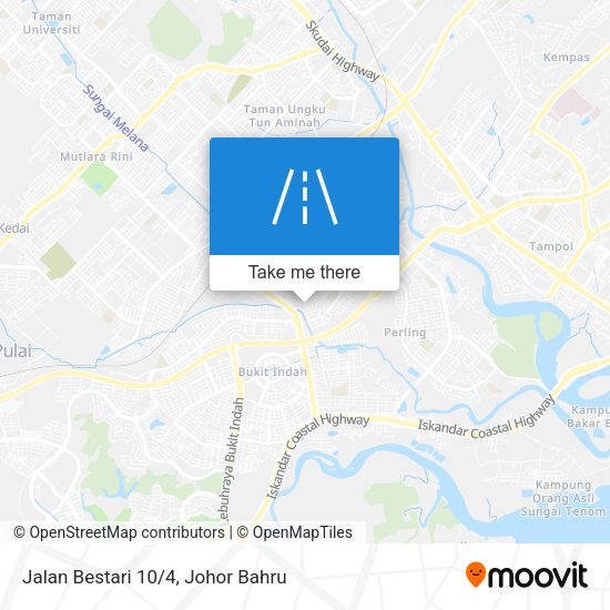 Jalan Bestari 10/4 map