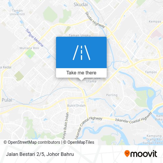Jalan Bestari 2/5 map