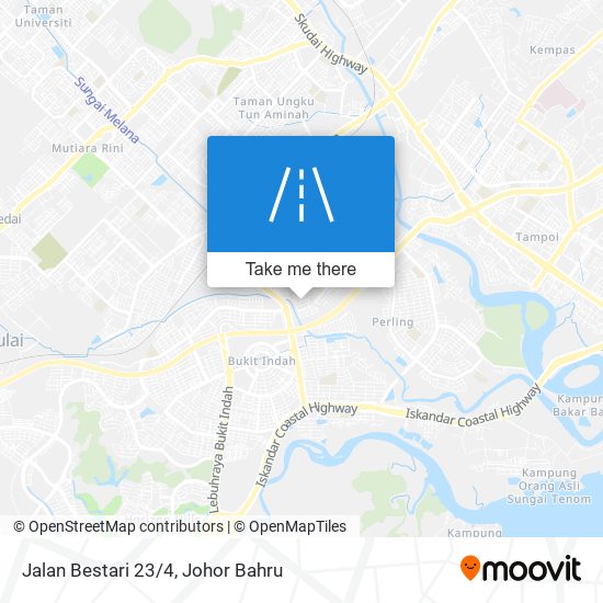 Jalan Bestari 23/4 map