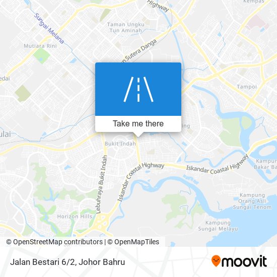 Jalan Bestari 6/2 map