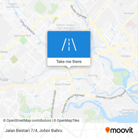 Jalan Bestari 7/4 map