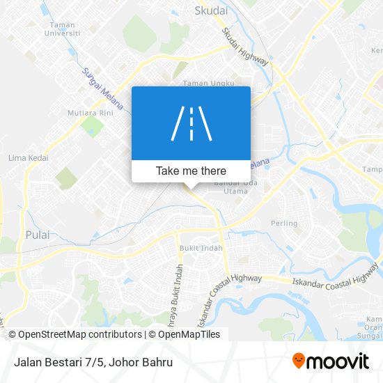 Jalan Bestari 7/5 map