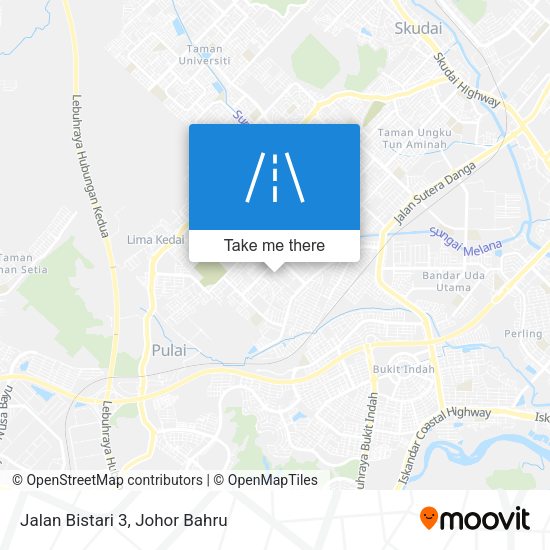 Jalan Bistari 3 map