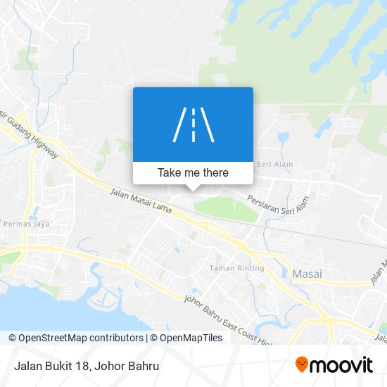 Jalan Bukit 18 map