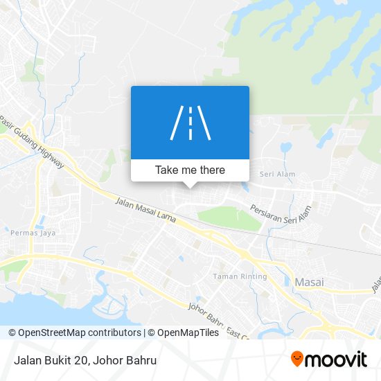 Jalan Bukit 20 map