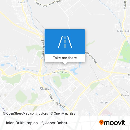 Jalan Bukit Impian 12 map