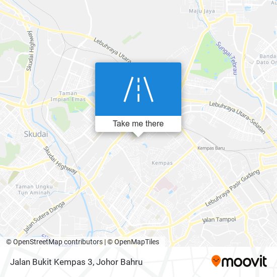 Jalan Bukit Kempas 3 map