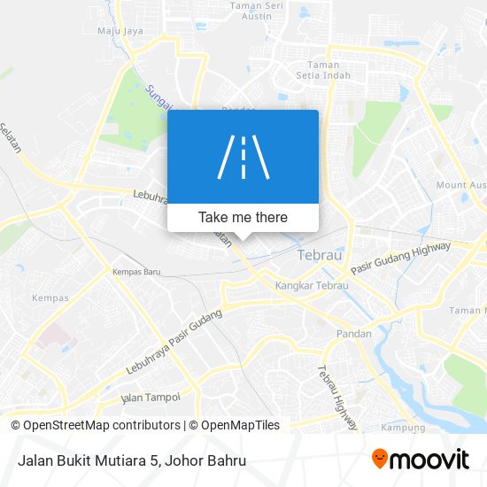 Jalan Bukit Mutiara 5 map