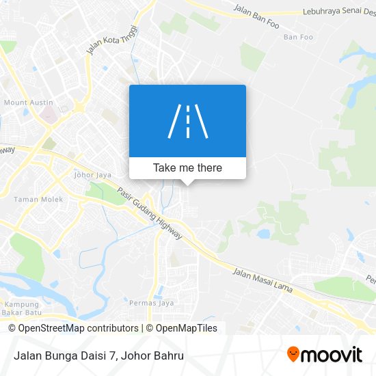 Jalan Bunga Daisi 7 map