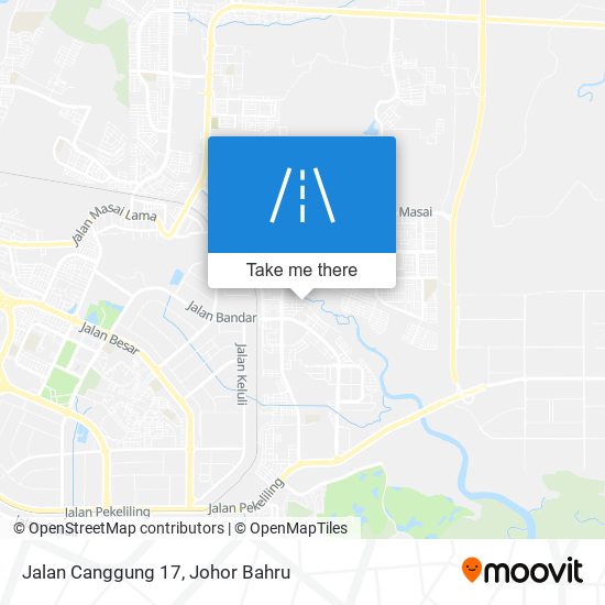 Jalan Canggung 17 map