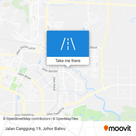 Jalan Canggung 19 map