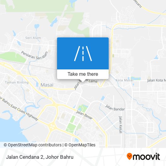 Jalan Cendana 2 map