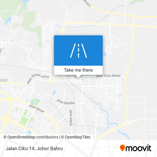 Jalan Ciku 14 map