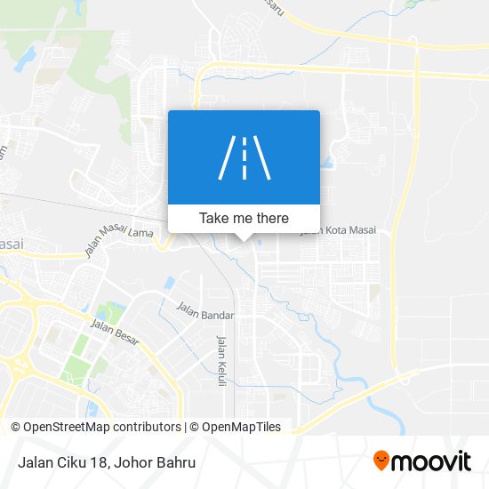 Jalan Ciku 18 map