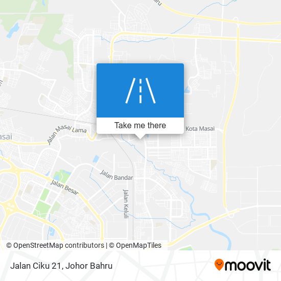 Jalan Ciku 21 map