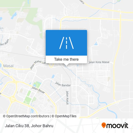 Jalan Ciku 38 map