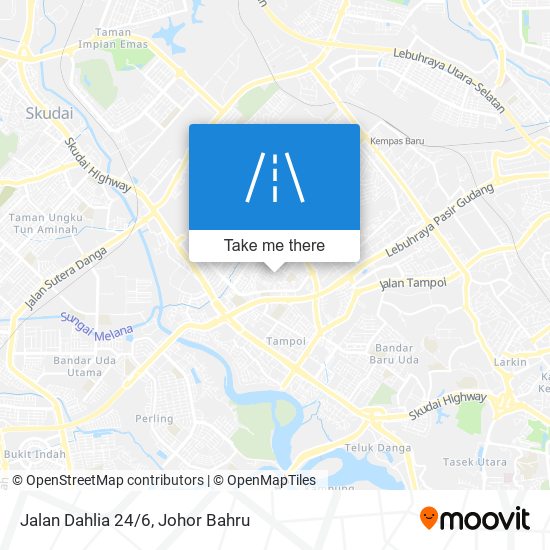 Jalan Dahlia 24/6 map