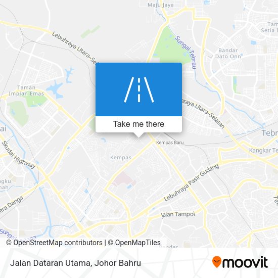 Jalan Dataran Utama map