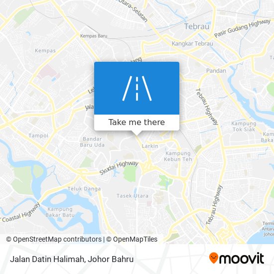 Jalan Datin Halimah map