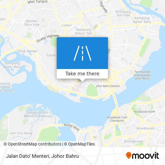 Jalan Dato' Menteri map
