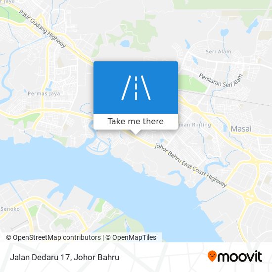 Jalan Dedaru 17 map