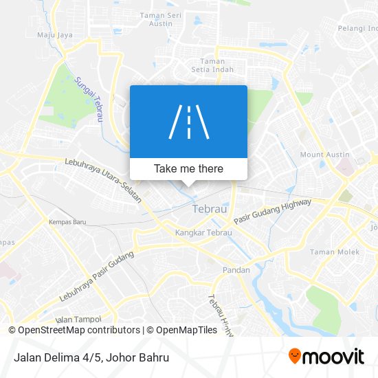 Jalan Delima 4/5 map